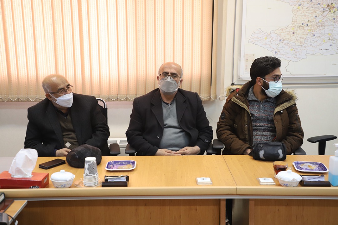 دیدار رئیس ستاد بازسازی عتبات عالیات استان قزوین به همراه تعدادی از مسئولین ستاد با سرپرست دانشگاه علوم پزشکی قزوین
